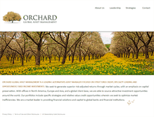 Tablet Screenshot of orchardgroup.com